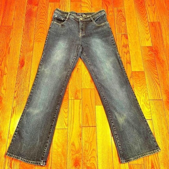 EXPRESS STRETCH JEANS SIZE 9/10 - Picture 1 of 7